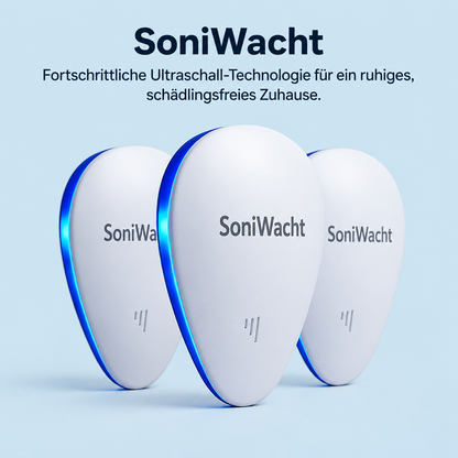 SoniWacht™ - Intelligenter Ultraschall Schädlingsvertreiber