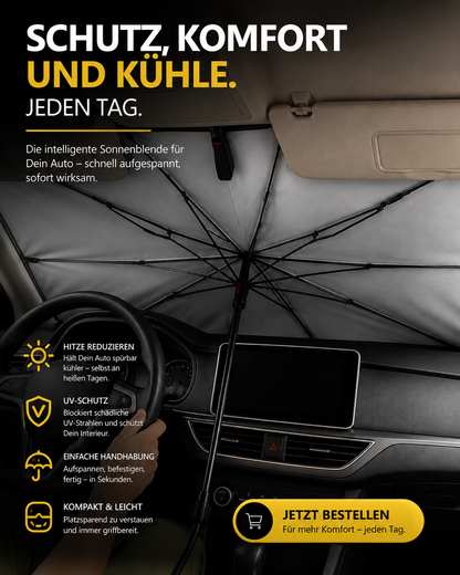SonnenSchild™– bis zu 30 °C kühler im Fahrzeuginnenraum