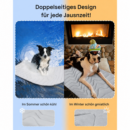 FrostPfote™ - Selbstkühlende Hundematte für heiße Sommertage