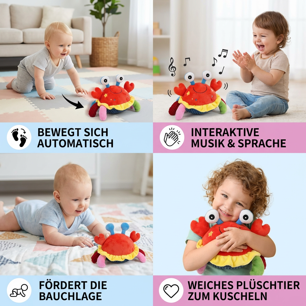 TanzKrabbe™ – Spiel, Bewegung und Lernen