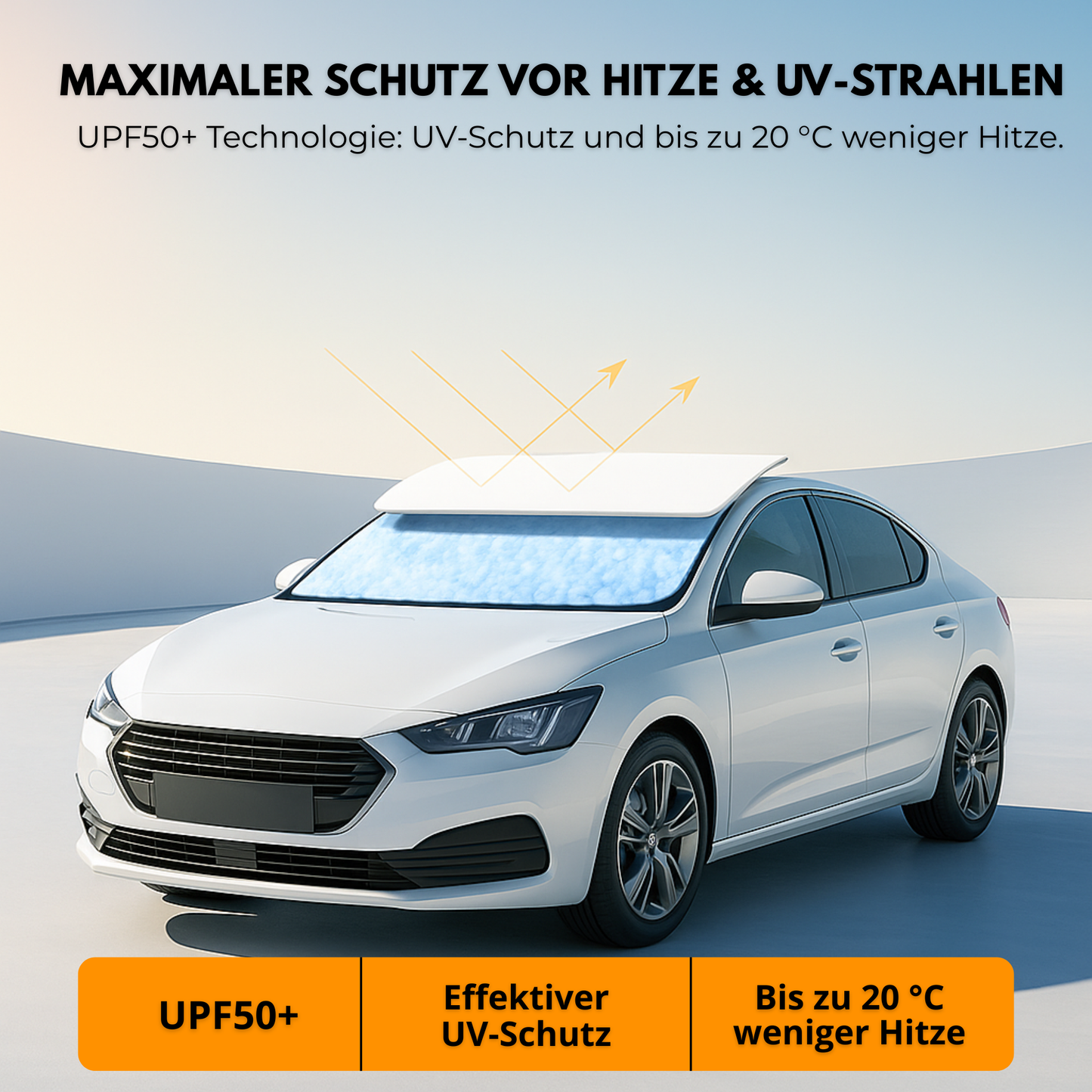 SonnenSchild™– bis zu 30 °C kühler im Fahrzeuginnenraum