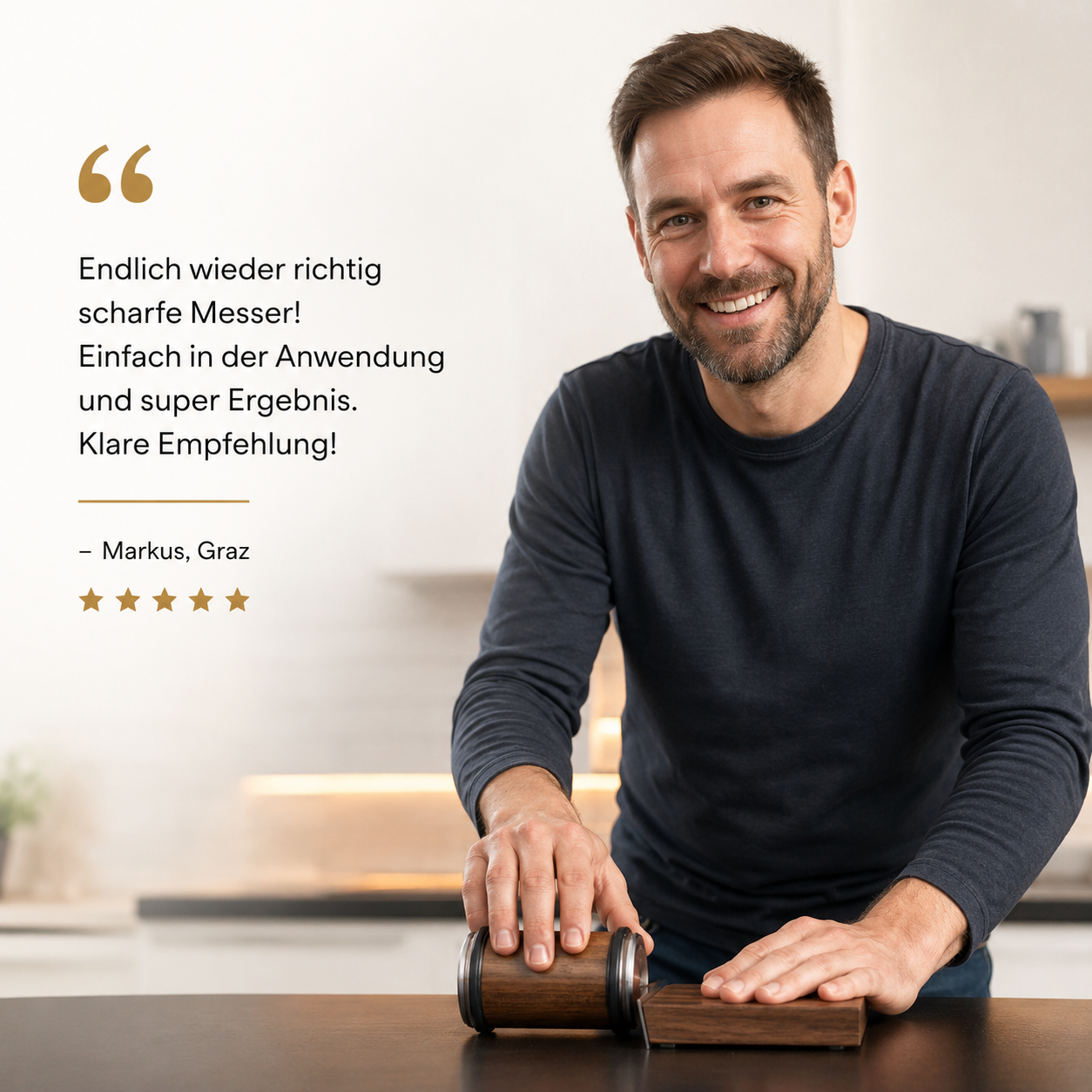 Roovue™ Premium Messerschärfer Set
