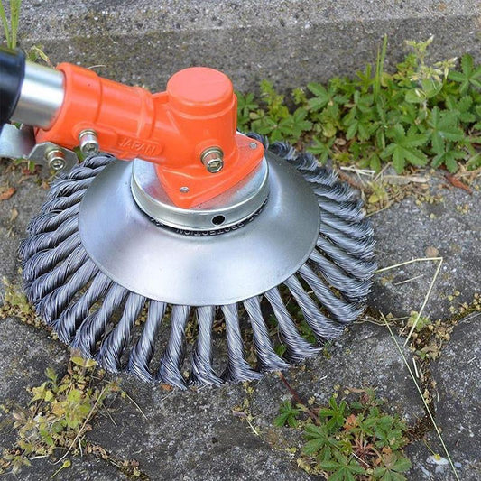 WildkrautPro™- Profi Unkrautbürste für Motorsensen