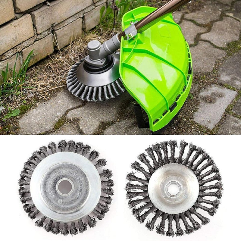WildkrautPro™- Profi Unkrautbürste für Motorsensen