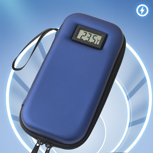 KühlMeister™ - Insulin-Kühltasche mit digitaler Temperaturanzeige