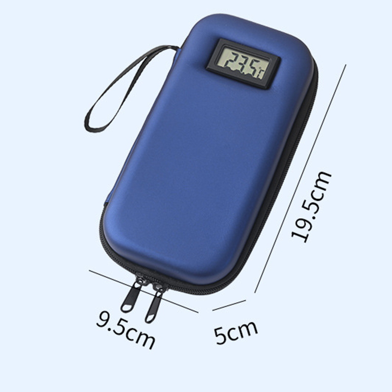KühlMeister™ - Insulin-Kühltasche mit digitaler Temperaturanzeige