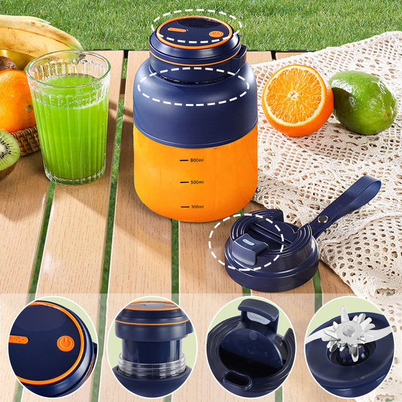 FrischMix™ - Kabelloser 2-in-1 Entsafter mit Trinkbecher