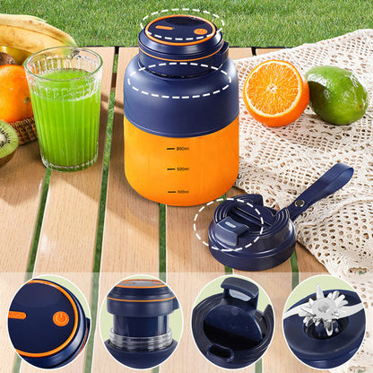 FrischMix™ - Kabelloser 2-in-1 Entsafter mit Trinkbecher