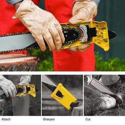 ProCut™ - Kettensägen-Schärfhilfe für Motorsägen